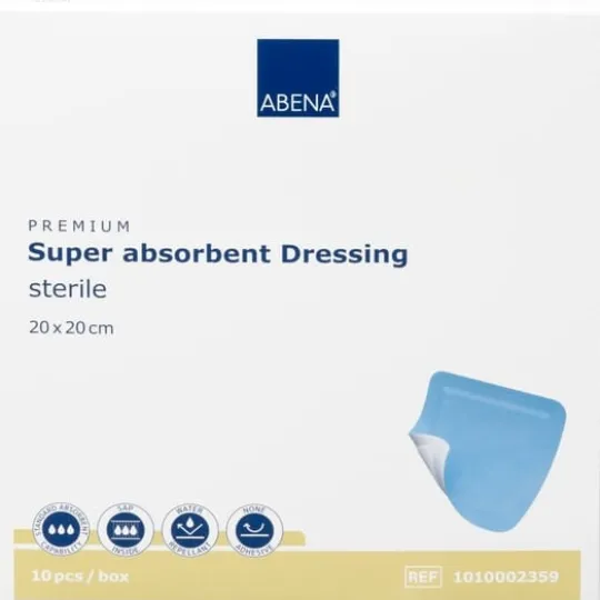 ABENA Superabsorberande Bandage 20 x 20 cm