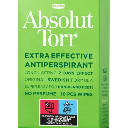 Absolut Torr Wipes 10 st