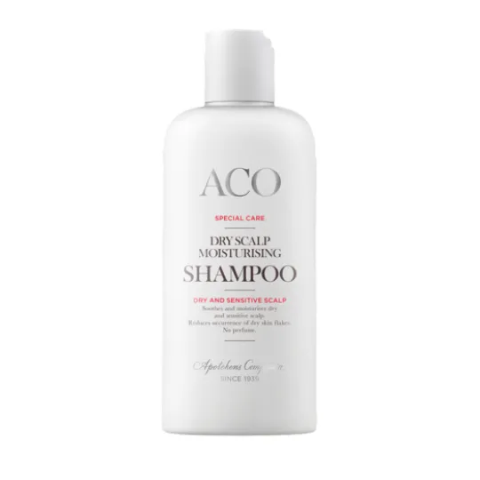 ACO Body Special Care Dry Scalp Moisturising Schampo Parfymfri Torr och Känslig Hårbotten 200 ml