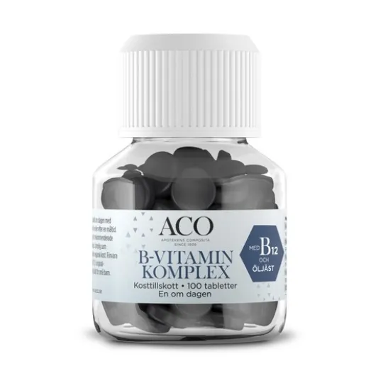 ACO B-vitamin Komplex 100 tabletter