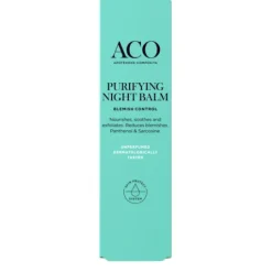 ACO Face Purifying Night Balm Nattkräm Oparfymerad 50 ml