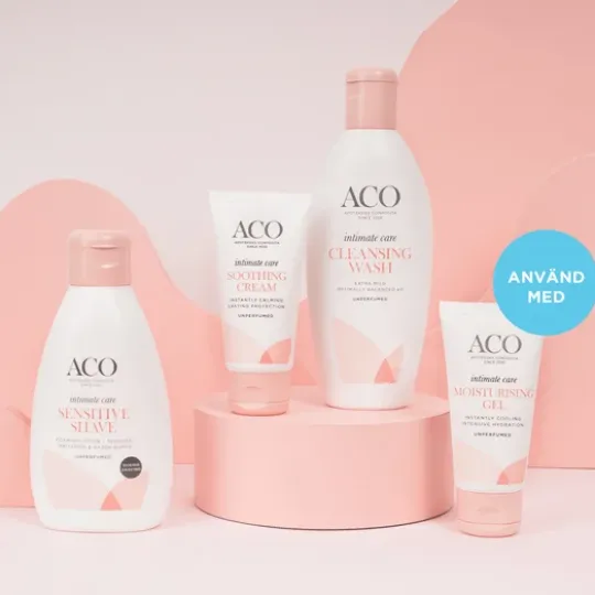 ACO Intimate Care Cleansing Wash Parfymfri Intimtvål 250 ml