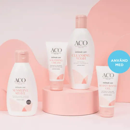 ACO Intimate Care Cleansing Wash Parfymfri Intimtvål 250 ml