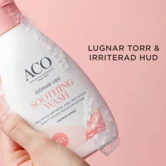 ACO Intimate Care Soothing Wash Oparfymerad 200 ml