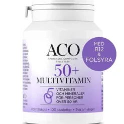 ACO 50+ Multivitamin 100 tabletter