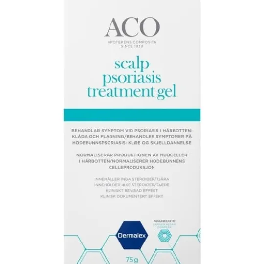 ACO Scalp Psoriasis Treatment Gel 75 g