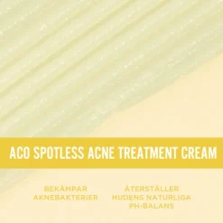 ACO Spotless Acne Treatment Cream Parfymfri Behandlar Akne 30 g
