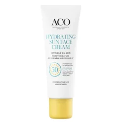 ACO Sun Hydrating Sun Face Cream SPF50 Oparfymerad 40 ml