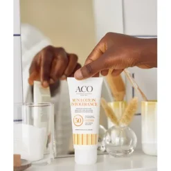 ACO Sun Intolerance Lotion SPF50 Parfymfri Solskydd Solkänslig Hy 100 ml