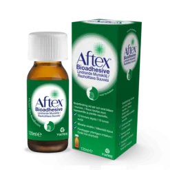 Aftex Bioadhesive Lindrande Munskölj 120ml