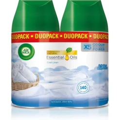 Air Wick Freshmatic Doftspridare Refill Duopack Cool Linen 2x250 ml