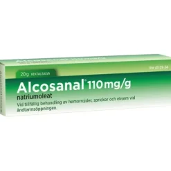 Alcosanal, rektalsalva 110 mg/g 20 gr