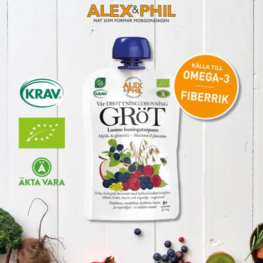 Alex&Phil Drottninggröt 5 x 100 g