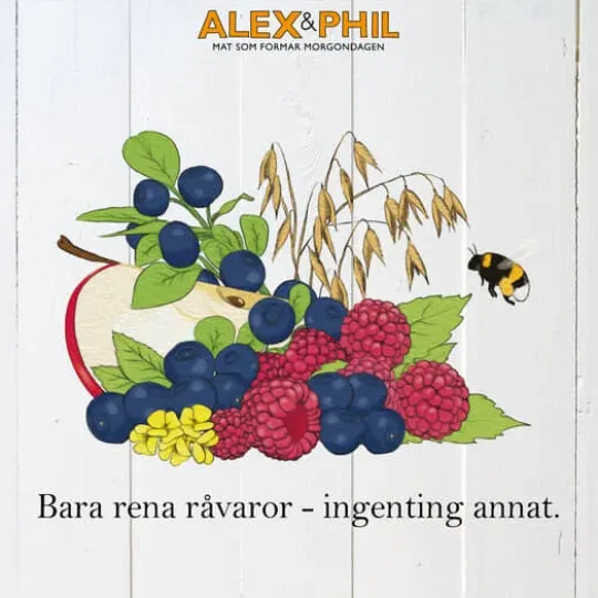 Alex&Phil Drottninggröt 5 x 100 g