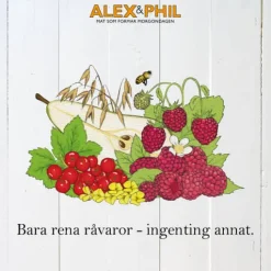 Alex&Phil Hallongröt 5 x 100 g