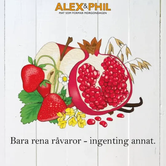 Alex&Phil Jordgubbsgröt 5 x 100 g