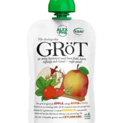Alex&Phil äpplig gröt med nypon & kanel 100 g