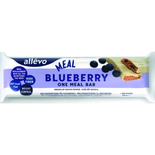 Allévo One Meal Blueberry bar 58 g