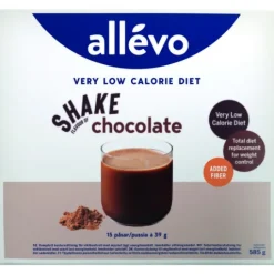 Allévo Shake Chocolate VLCD 15 påsar x 39 g