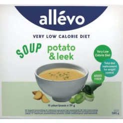 Allévo Soup Potato/Leek VLCD 15 påsar x 39 g