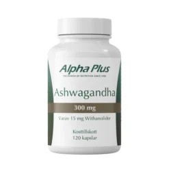 Alpha Plus Ashwagandha 120 kapslar