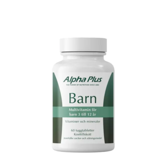 Alpha Plus Barn 60 tuggtabletter