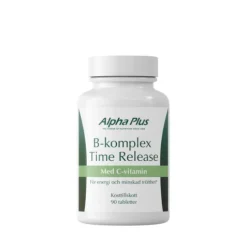 Alpha Plus B-Komplex Time Release 90 tabletter