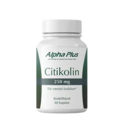 Alpha Plus Citikolin 250 mg 60 kapslar