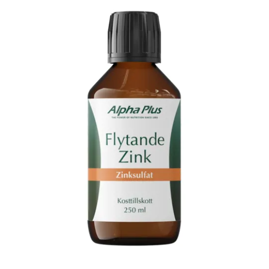 Alpha Plus Flytande Zink 250 ml