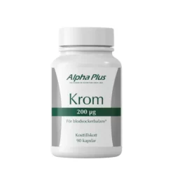 Alpha Plus Krom 200 µg 90 kapslar
