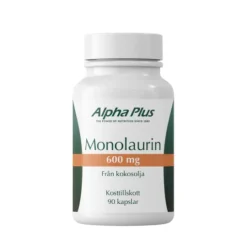 Alpha Plus Monolaurin 600 mg 90 kapslar