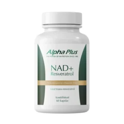 Alpha Plus NAD+ Resveratrol 60 kapslar