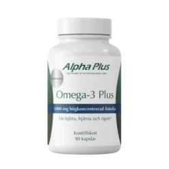 Alpha Plus Omega-3 Plus 90 kapslar