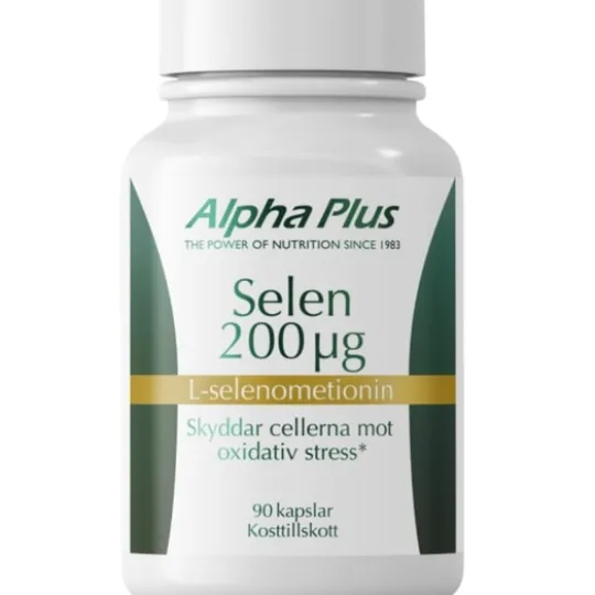 Alpha Plus Selen 200 µg 90 kapslar