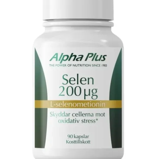 Alpha Plus Selen 200 µg 90 kapslar