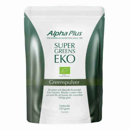 Alpha Plus Super Greens EKO 220 g