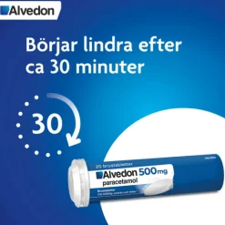 Alvedon Brustablett 500 mg 20 st