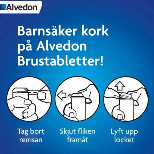 Alvedon Brustablett 500 mg 20 st