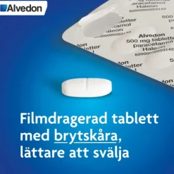 Alvedon filmdragerad tablett 500 mg 20 st