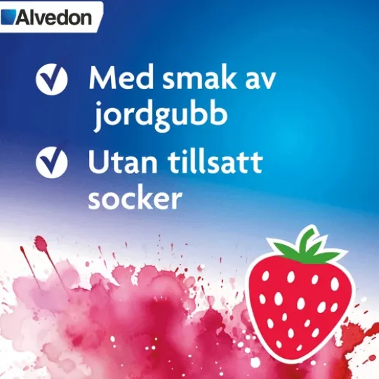 Alvedon Munsönderfallande tablett 250 mg 12 st (15-40 kg)