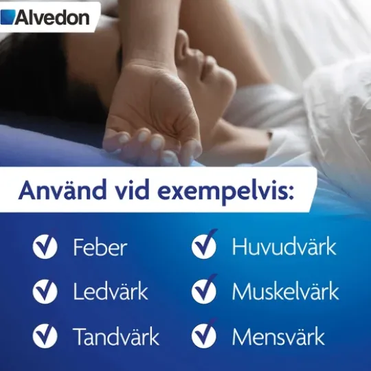 Alvedon Suppositorium 500 mg 10 st