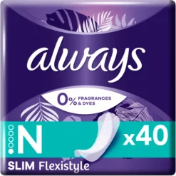 Always Dailies Flexistyle Slim Trosskydd 40 st