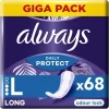 Always Dailies Large Extra Protect Trosskydd 68 st