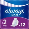 Always Maxi Long Sanitetsbindor S2 Med Vingar 12 st