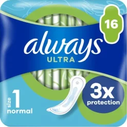 Always Ultra Sanitetsbindor Normal S1 16 st