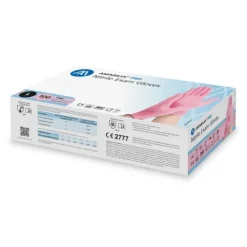 Amabilia Pro Nitrilhandskar Rosa L 100 st