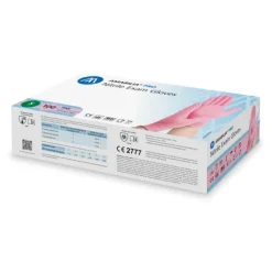 Amabilia Pro Nitrilhandskar Rosa S 100 st