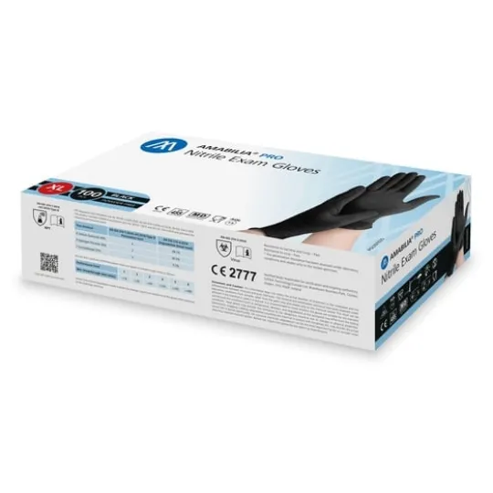 Amabilia Pro Nitrilhandskar Svart XL 100 st