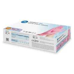 Amabilia Pro Nitrilhandskar Rosa XS 100 st