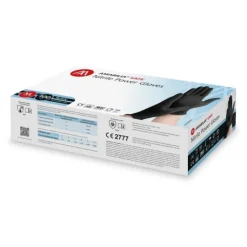 Amabilia Safe Nitrilhandskar Power Glove Svart XL 100 st